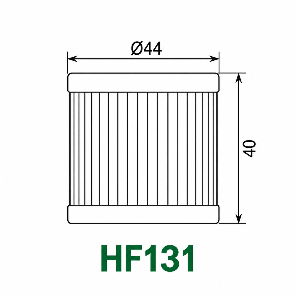 Filter vaji Hiflofiltro HF131