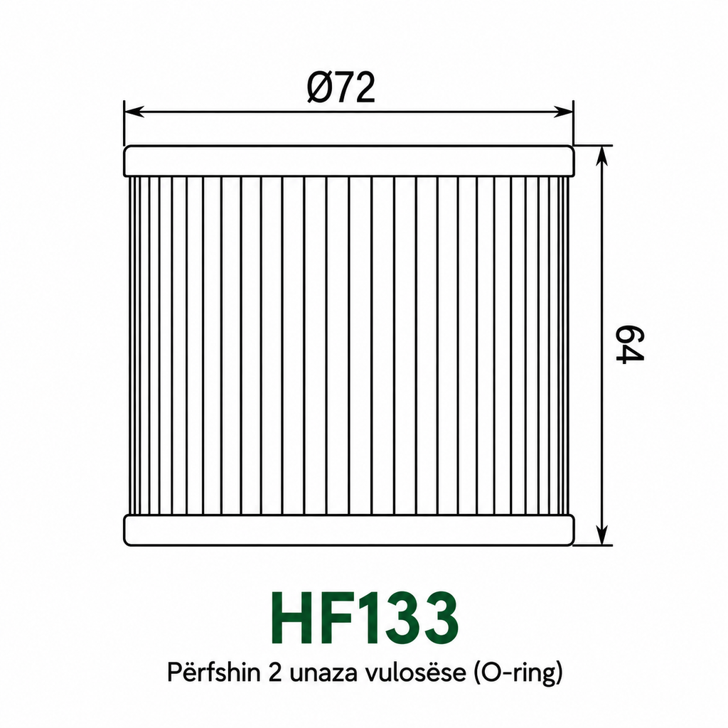 Filter vaji Hiflofiltro HF133