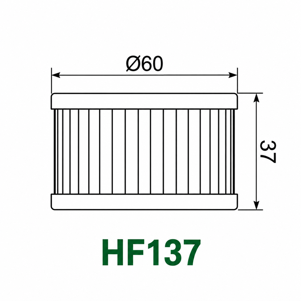 Filter vaji Hiflofiltro HF137