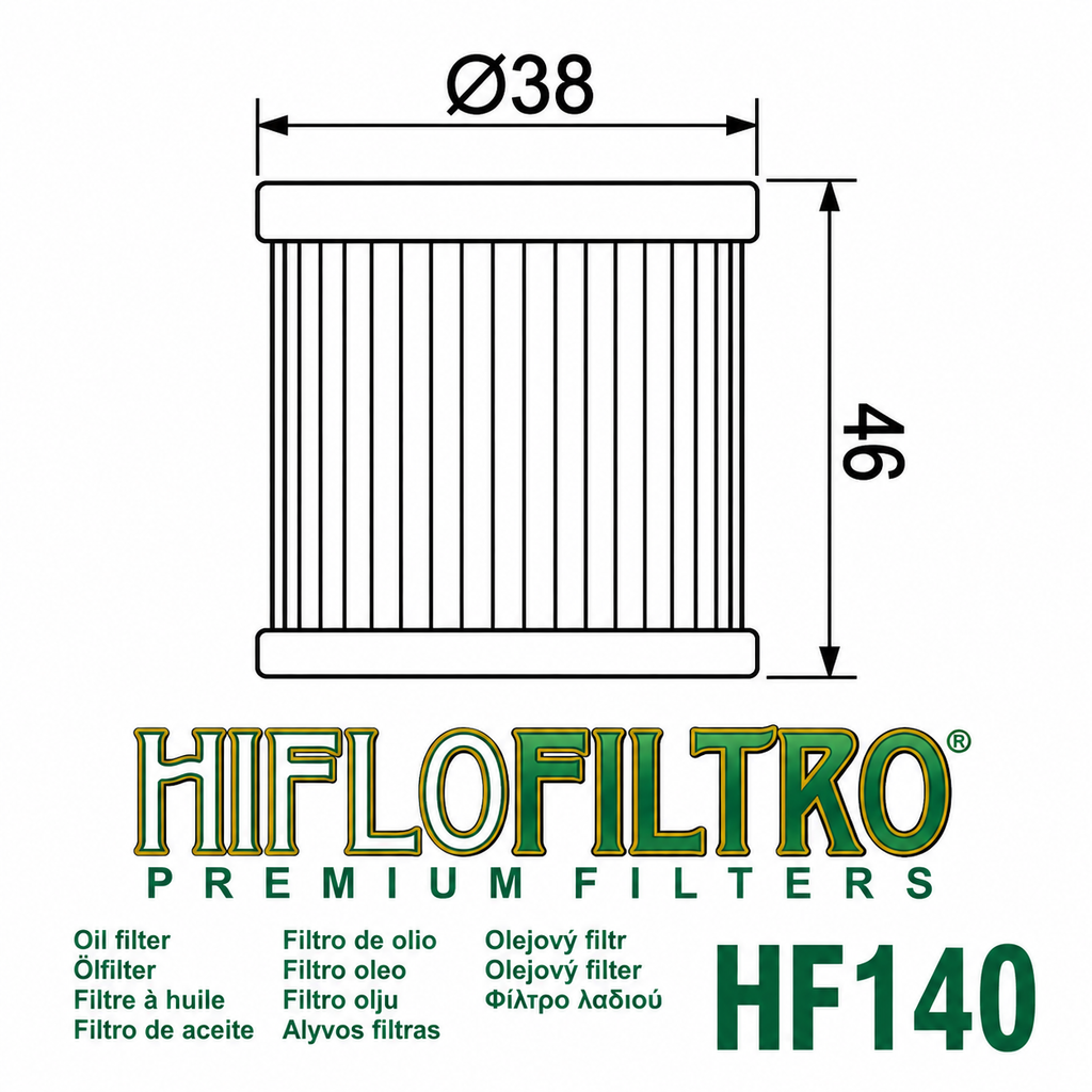 Filter Vaji Hiflofiltro HF 140