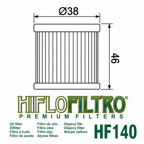 Filter Vaji Hiflofiltro HF 140