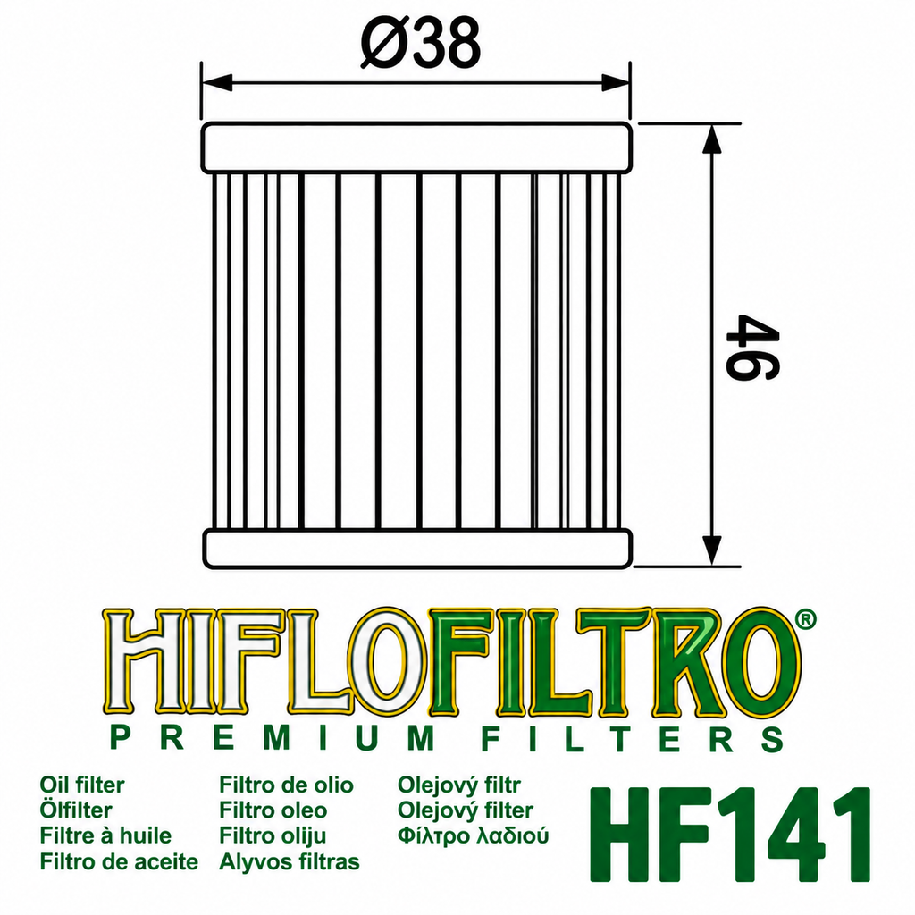 Filter Vaji Hiflofiltro HF 141