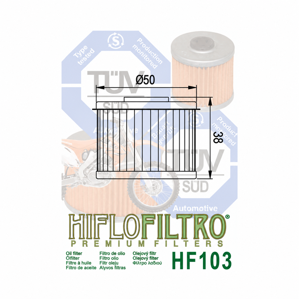 Filter vaji Hiflofiltro HF103