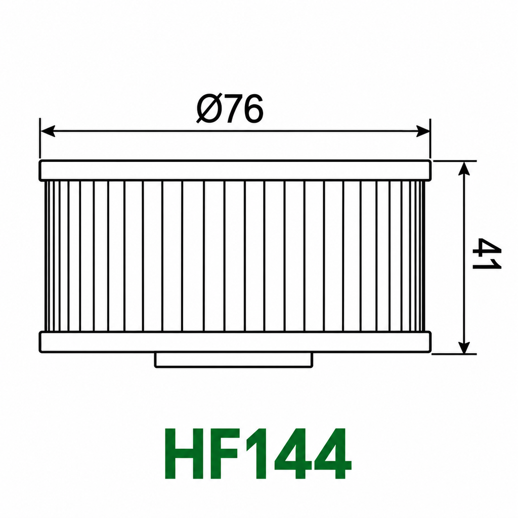 Filter vaji Hiflofiltro HF144