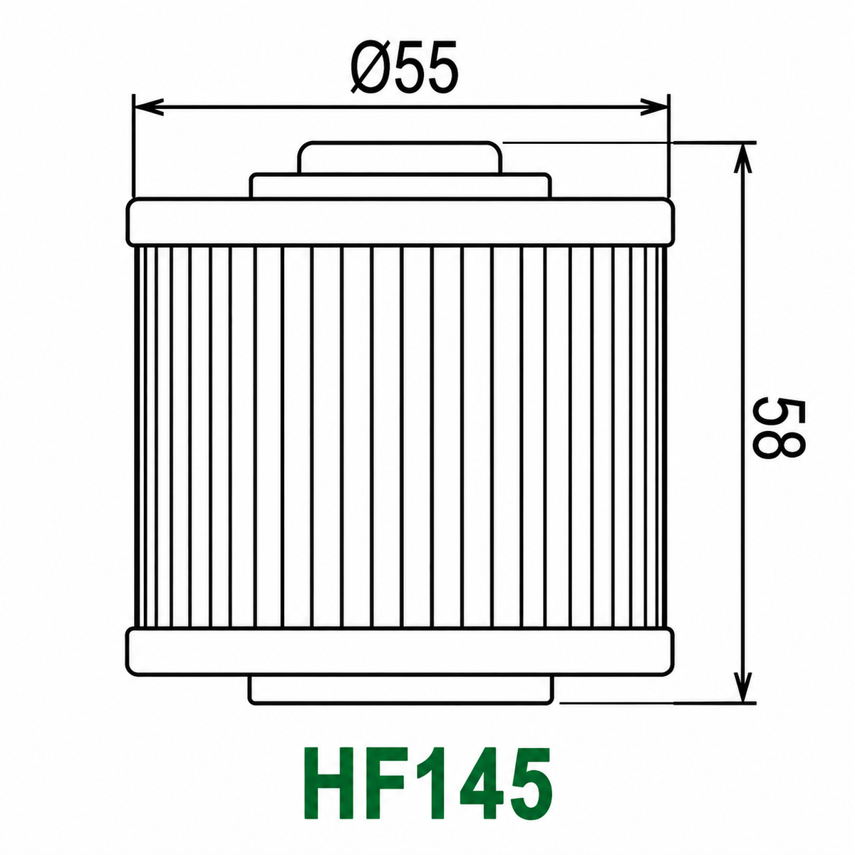 Filter vaji Hiflofiltro HF145