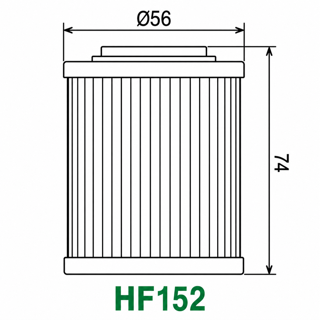 Filter vaji Hiflofiltro HF152