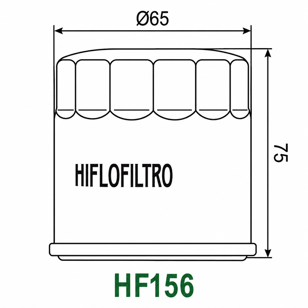 Filter vaji Hiflofiltro HF156