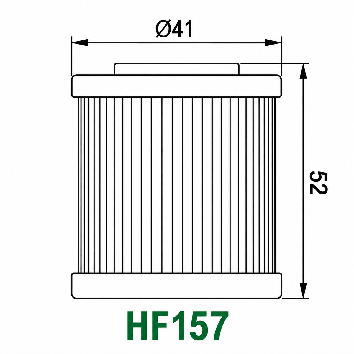 Filter vaji Hiflofiltro HF157