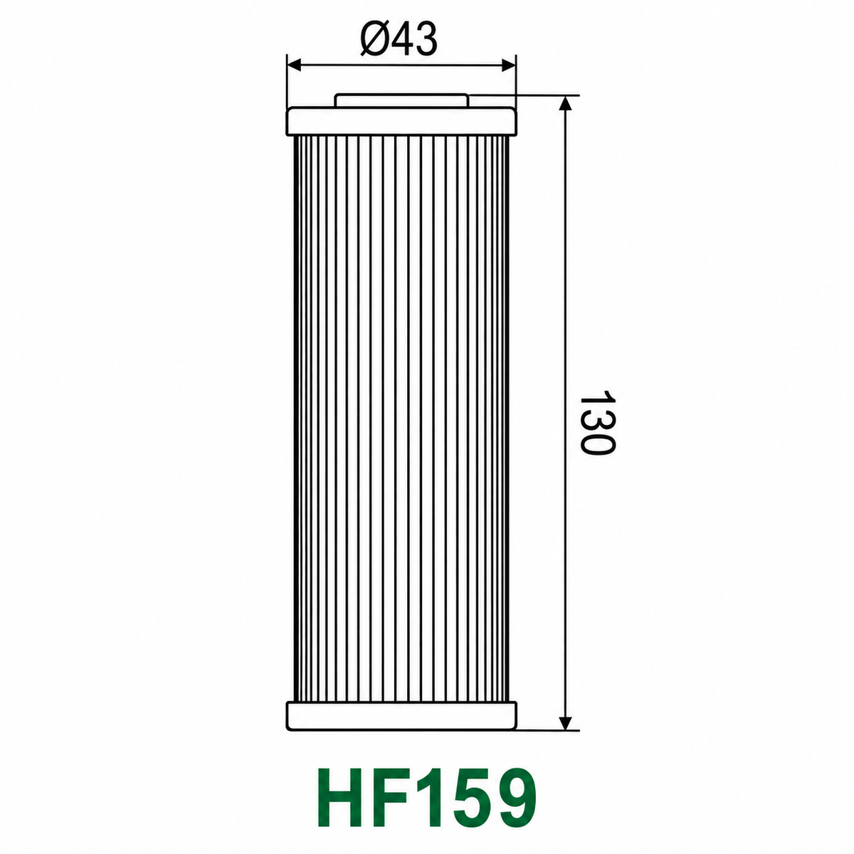 Filter vaji Hiflofiltro HF159