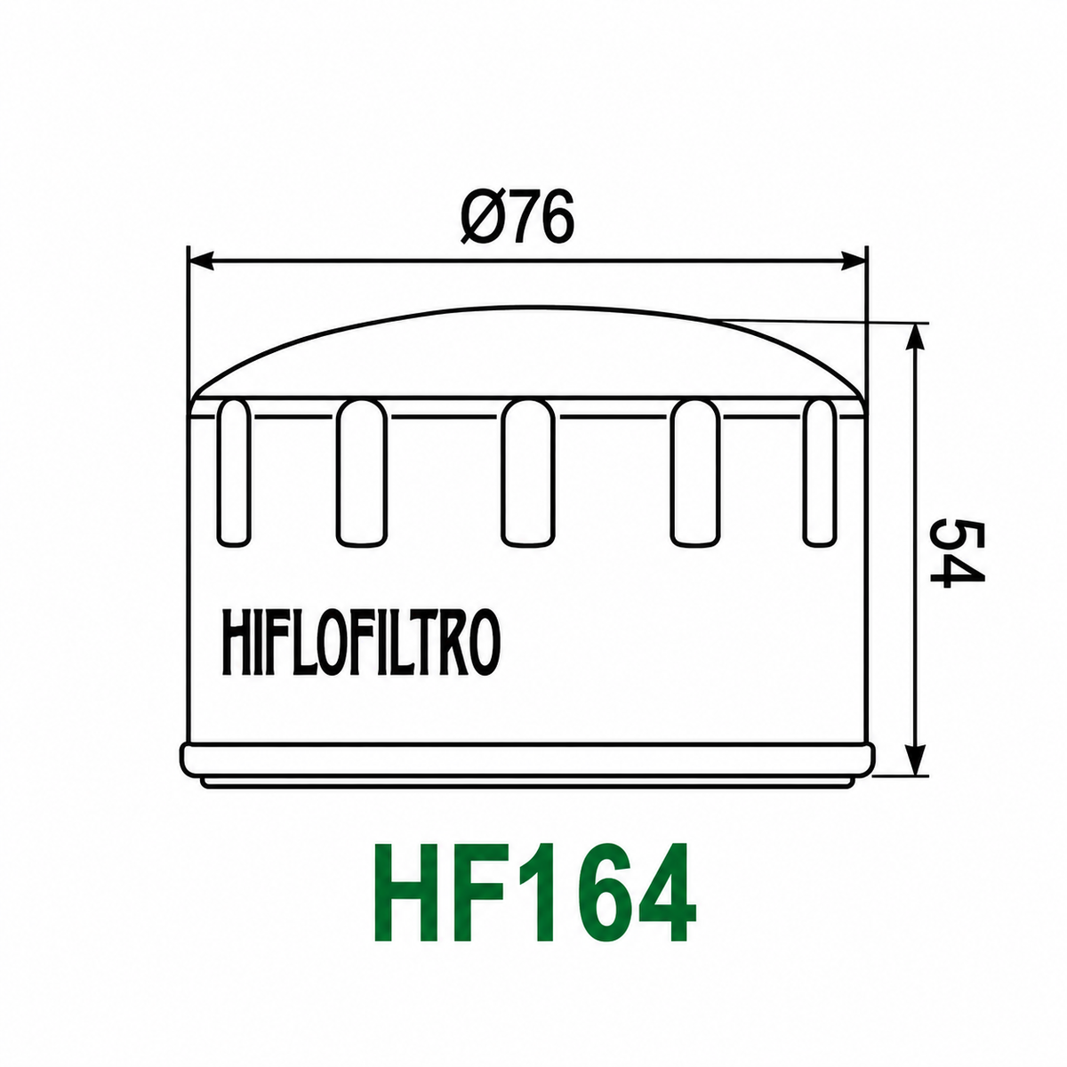 Filter vaji Hiflofiltro HF164