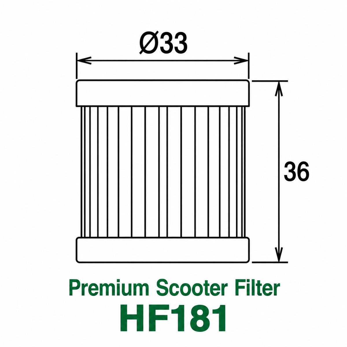 Filter vaji Hiflofiltro HF181