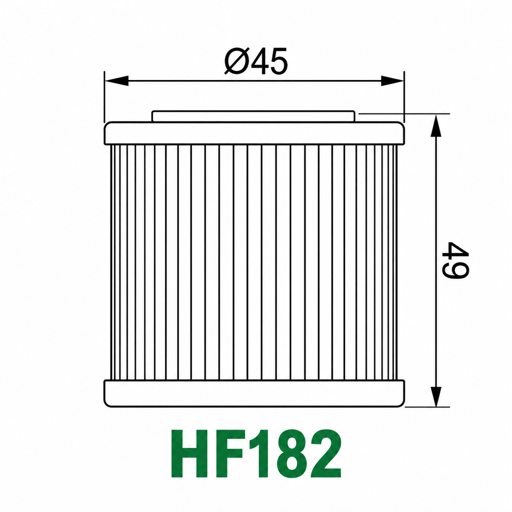 Filter vaji Hiflofiltro HF182