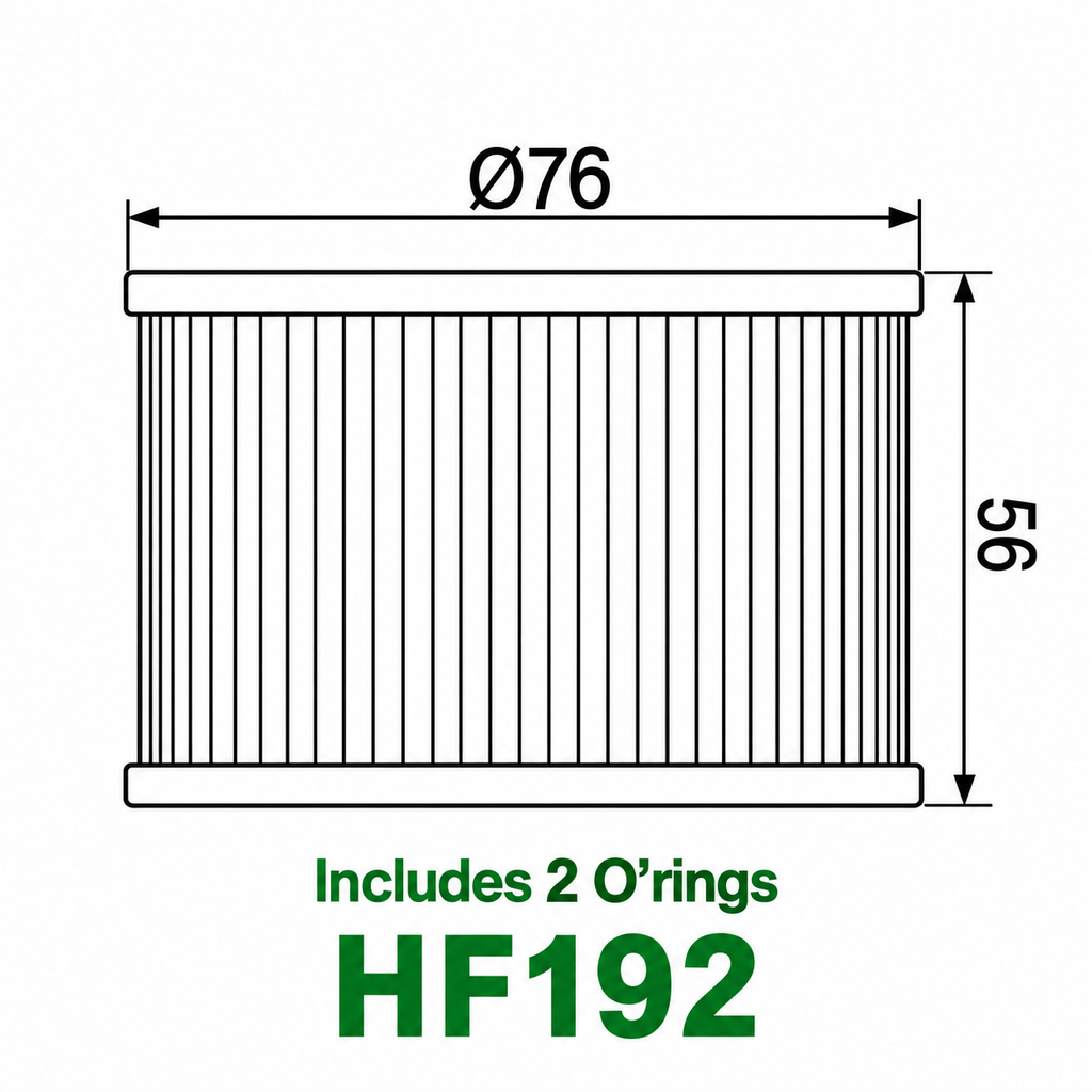 Filter vaji Hiflofiltro HF192