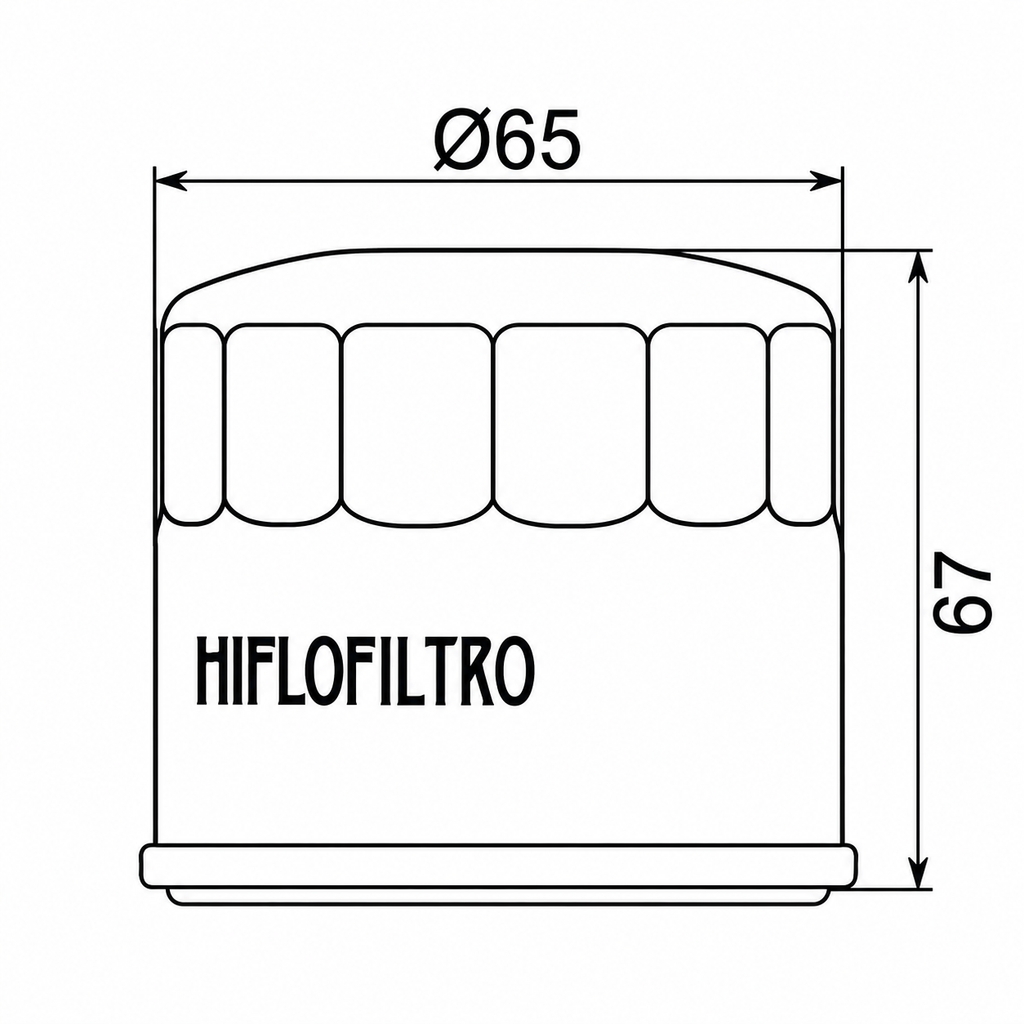 Filter vaji Hiflofiltro HF205