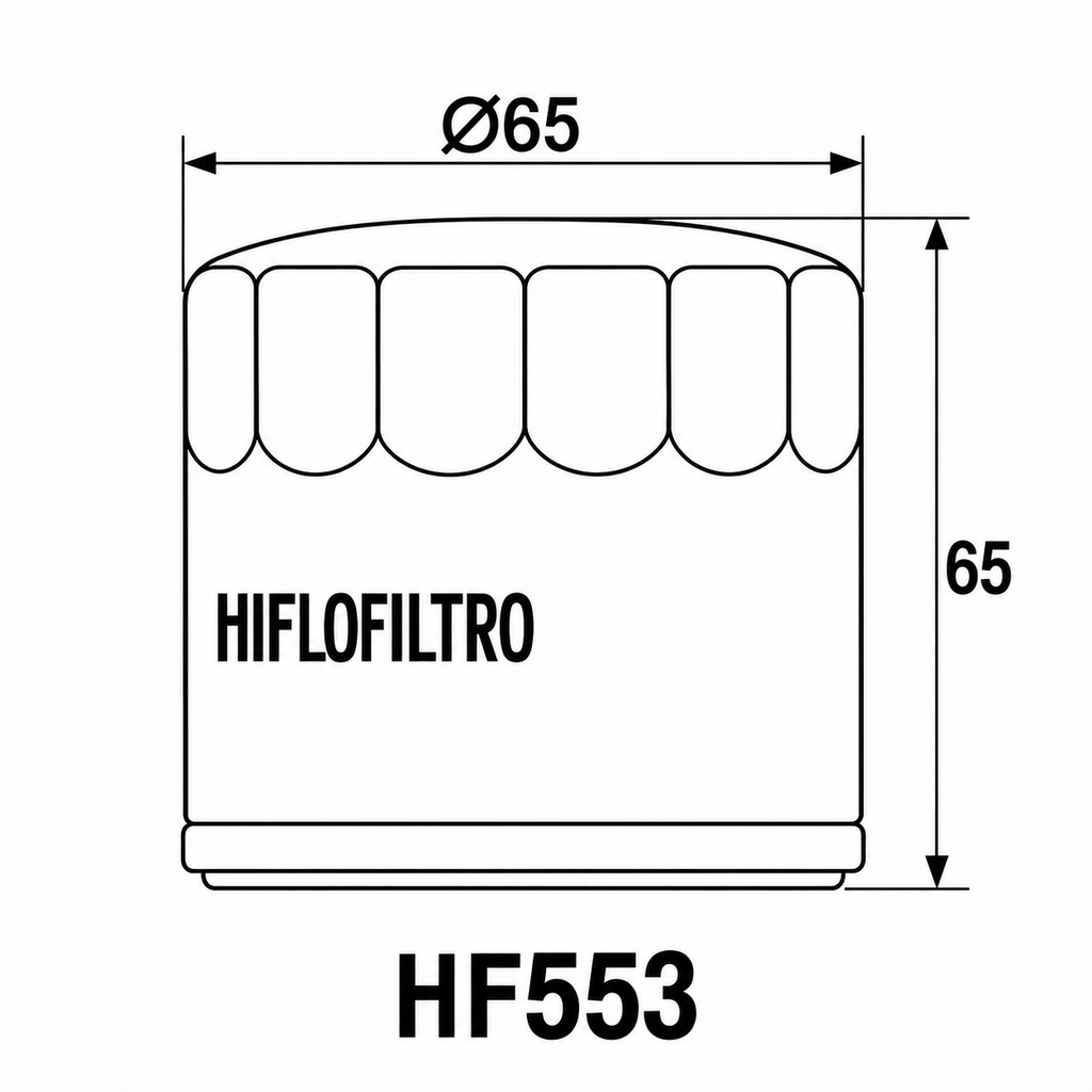Filter vaji Hiflofiltro HF553