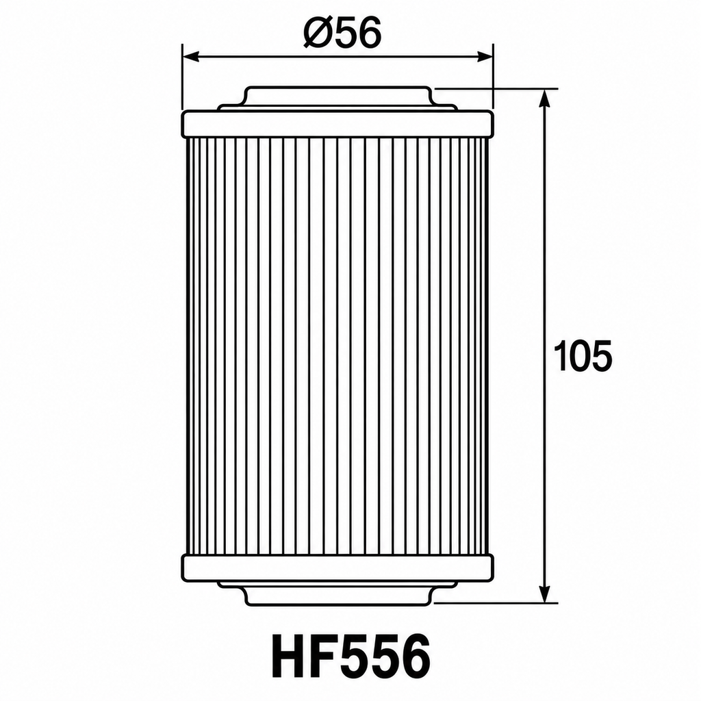 Filter vaji Hiflofiltro HF556