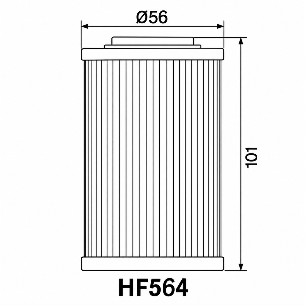 Filter vaji Hiflofiltro HF564