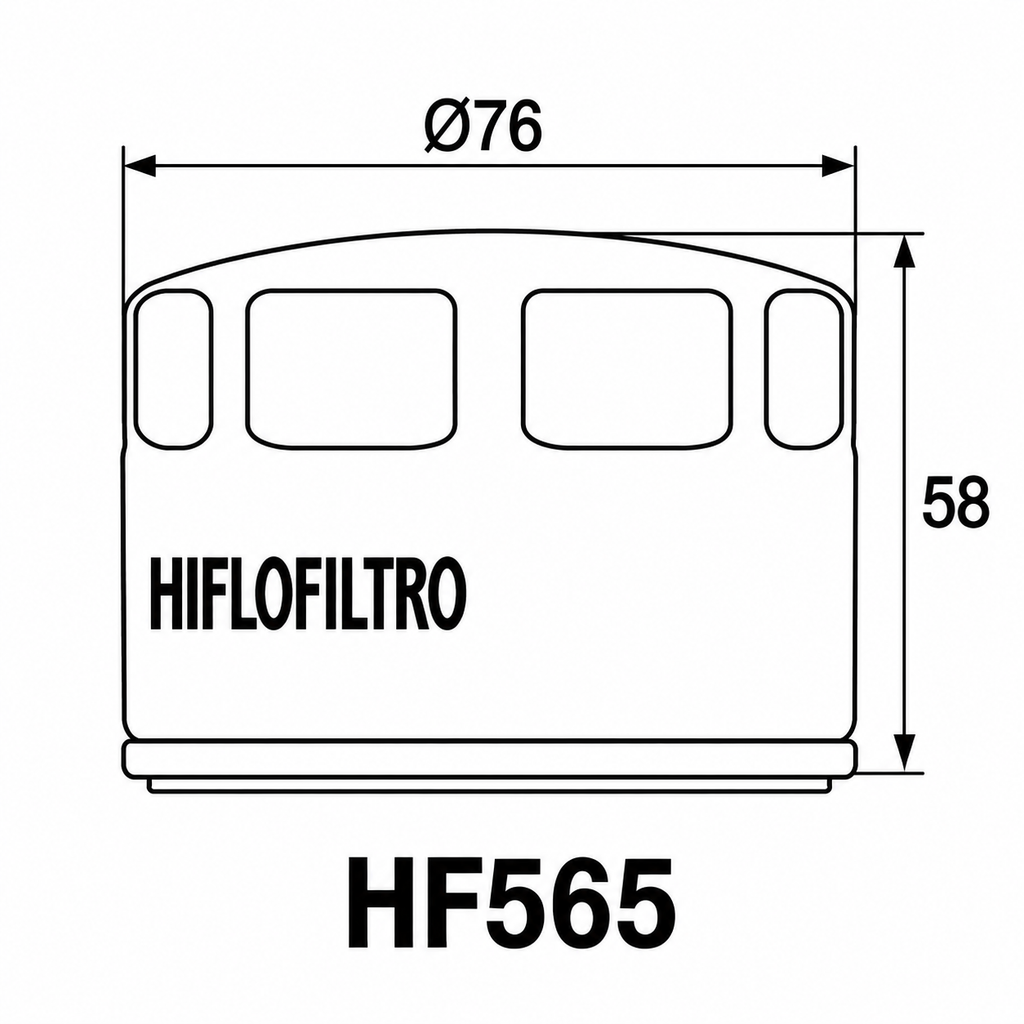 Filter vaji Hiflofiltro HF565