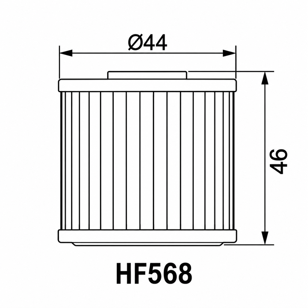 Filter vaji Hiflofiltro HF568