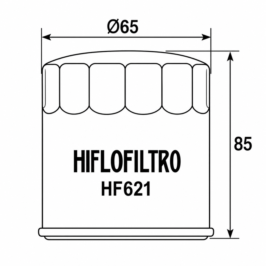 Filter vaji Hiflofiltro HF621