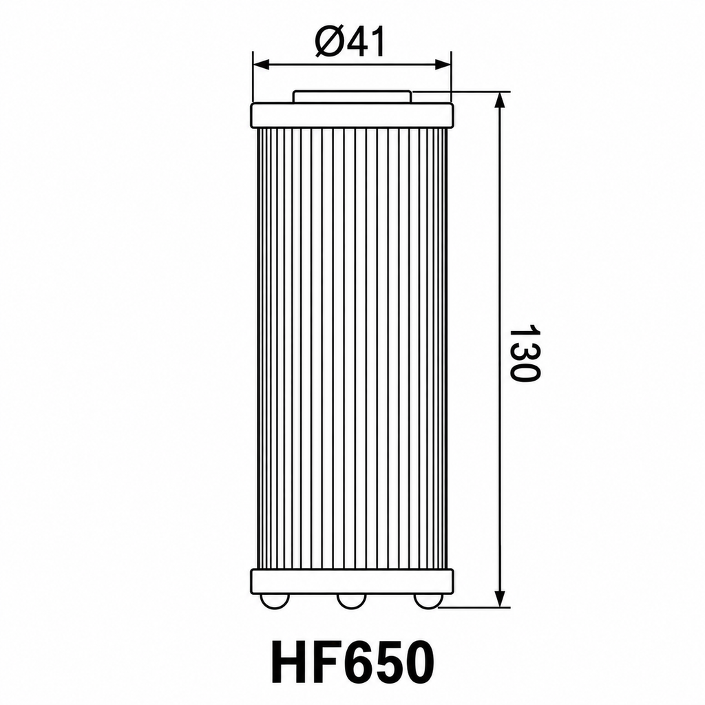 Filter vaji Hiflofiltro HF650