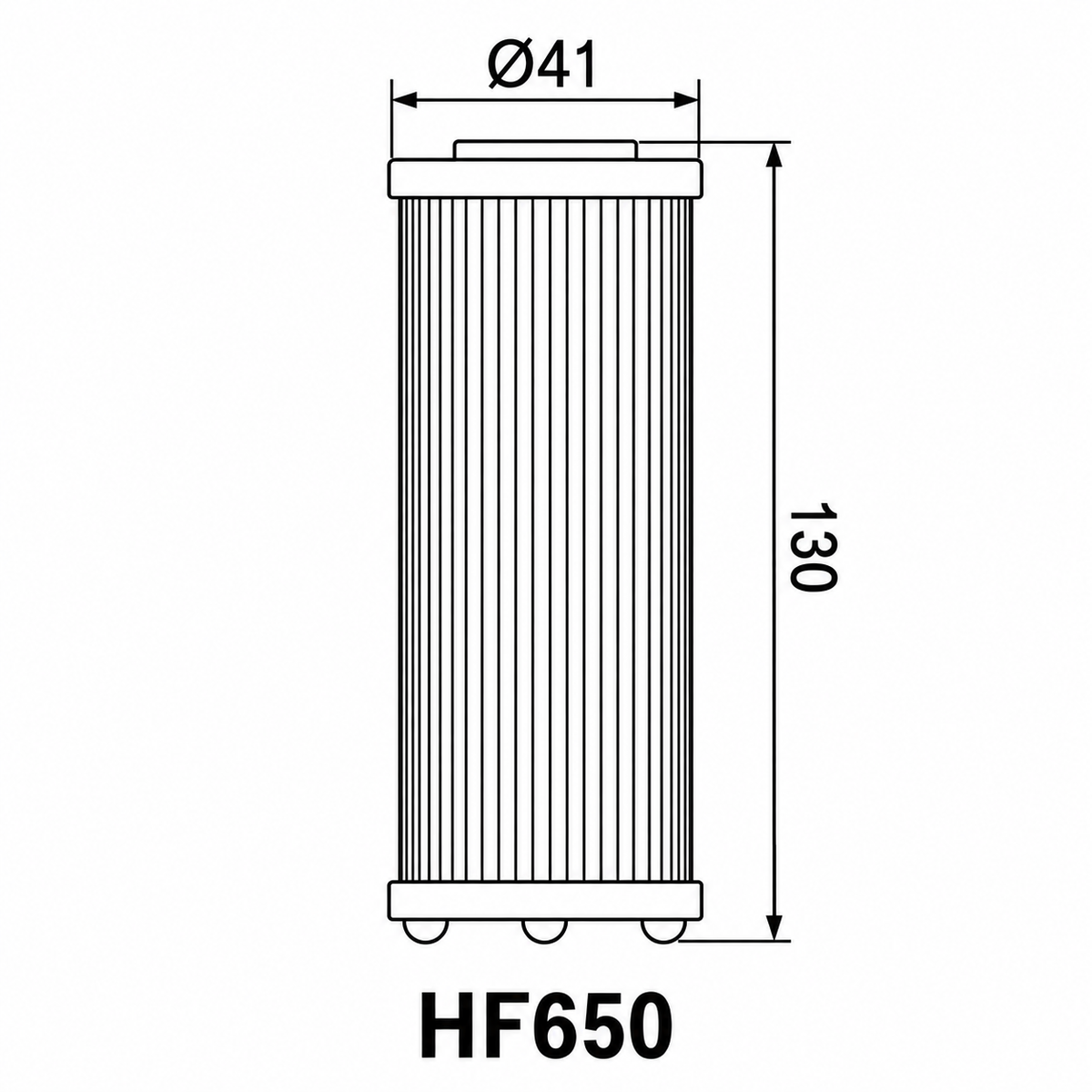 Filter vaji Hiflofiltro HF650
