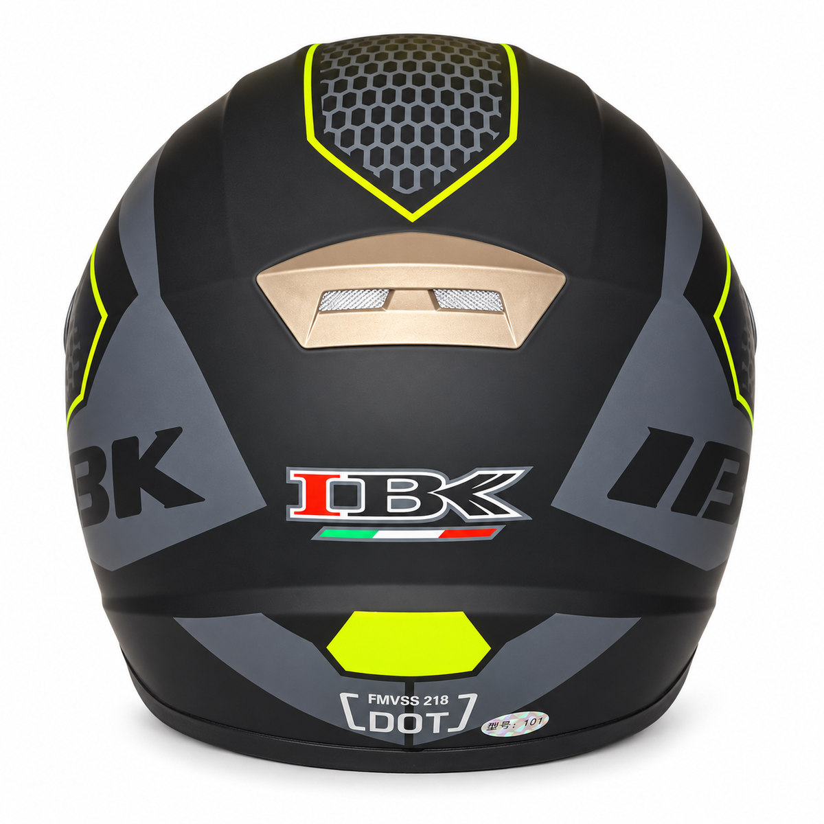Helmetë IBK – E zezë / gri / gjelbërt
